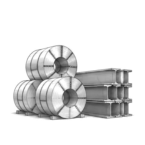 Steel sections & forming — line drawing