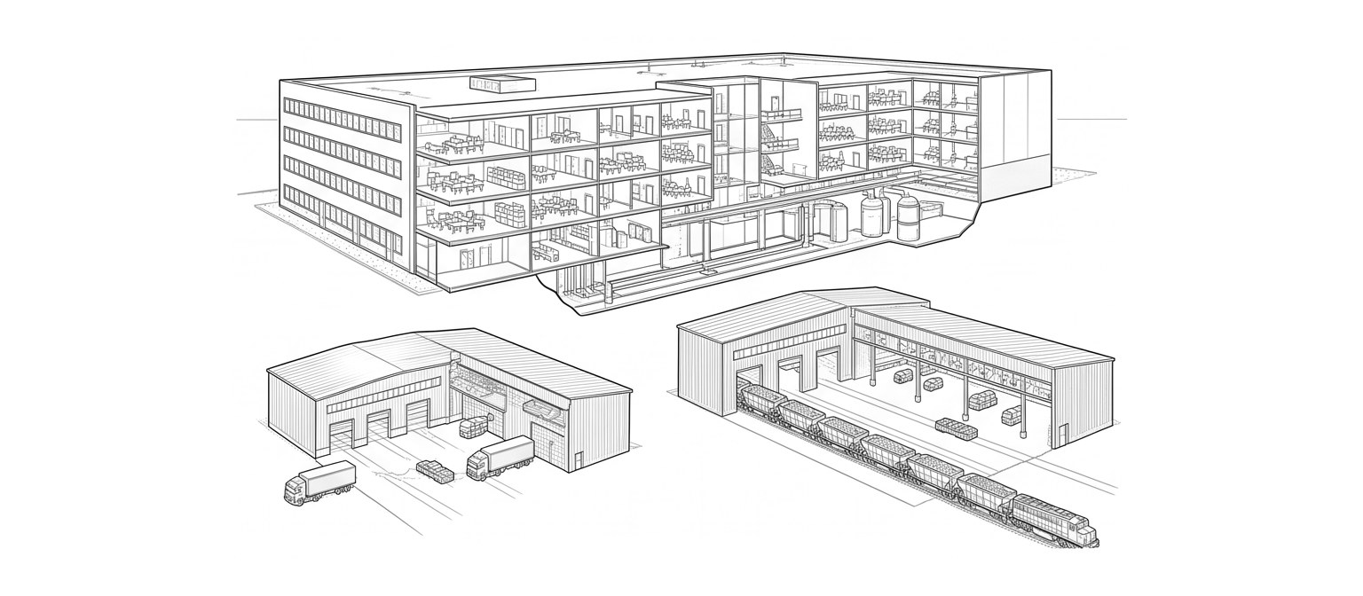 Corporate records & information — line drawing
