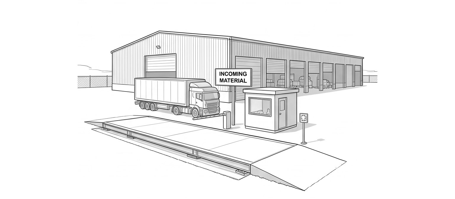 Supplier & material context — line drawing